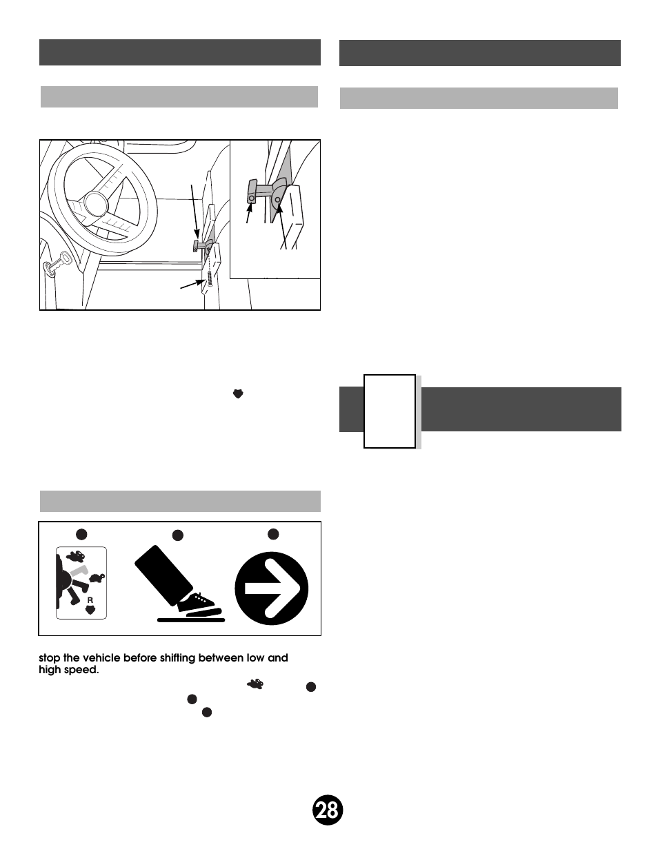 Caring for your vehicle, How to operate your vehicle, Advanced use - high speed drive | Time for a tune-up | Fisher-Price JEEP AFTERSHOCK 74270 User Manual | Page 28 / 36