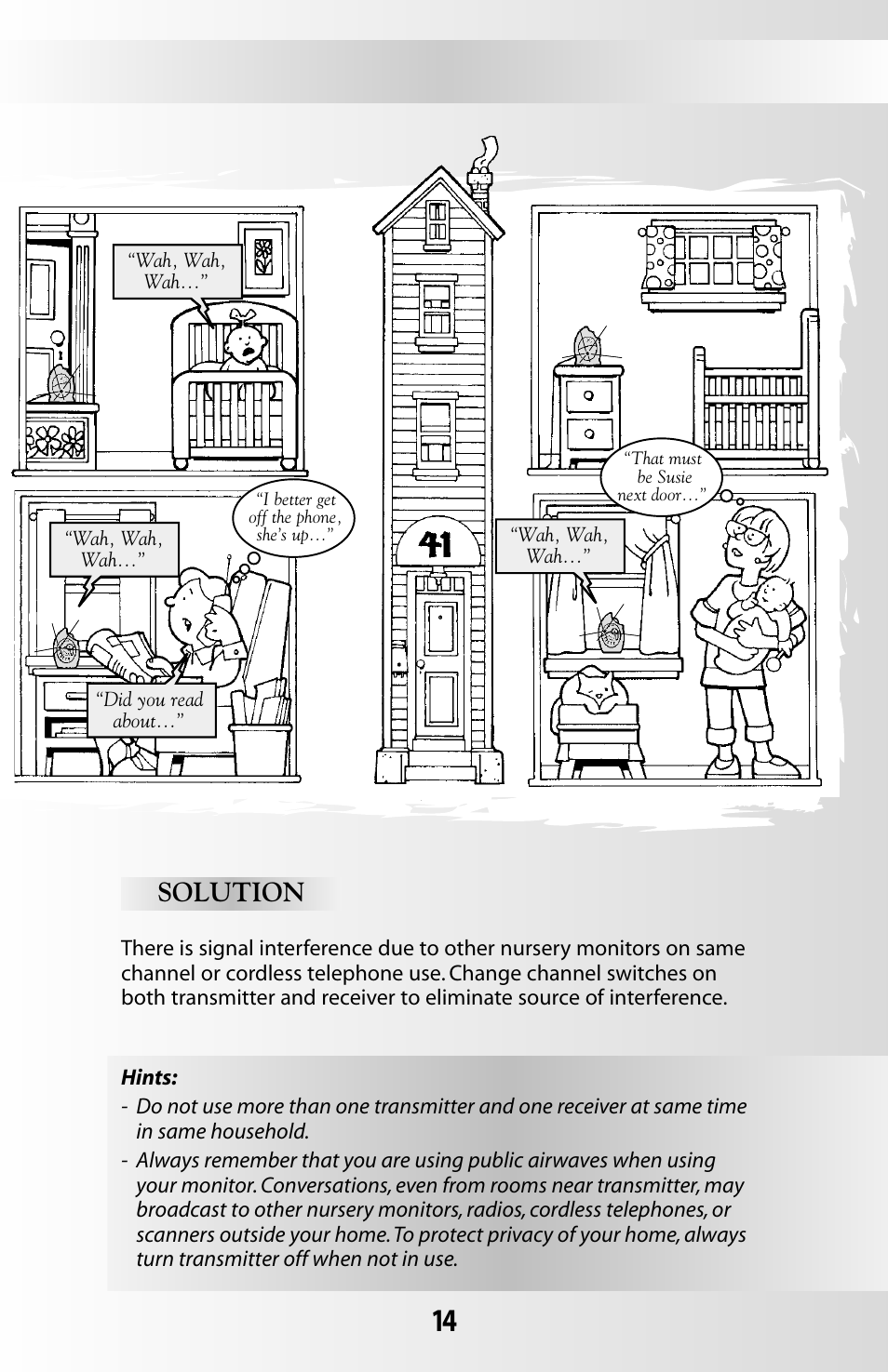 Solution | Fisher-Price 71599 User Manual | Page 14 / 16