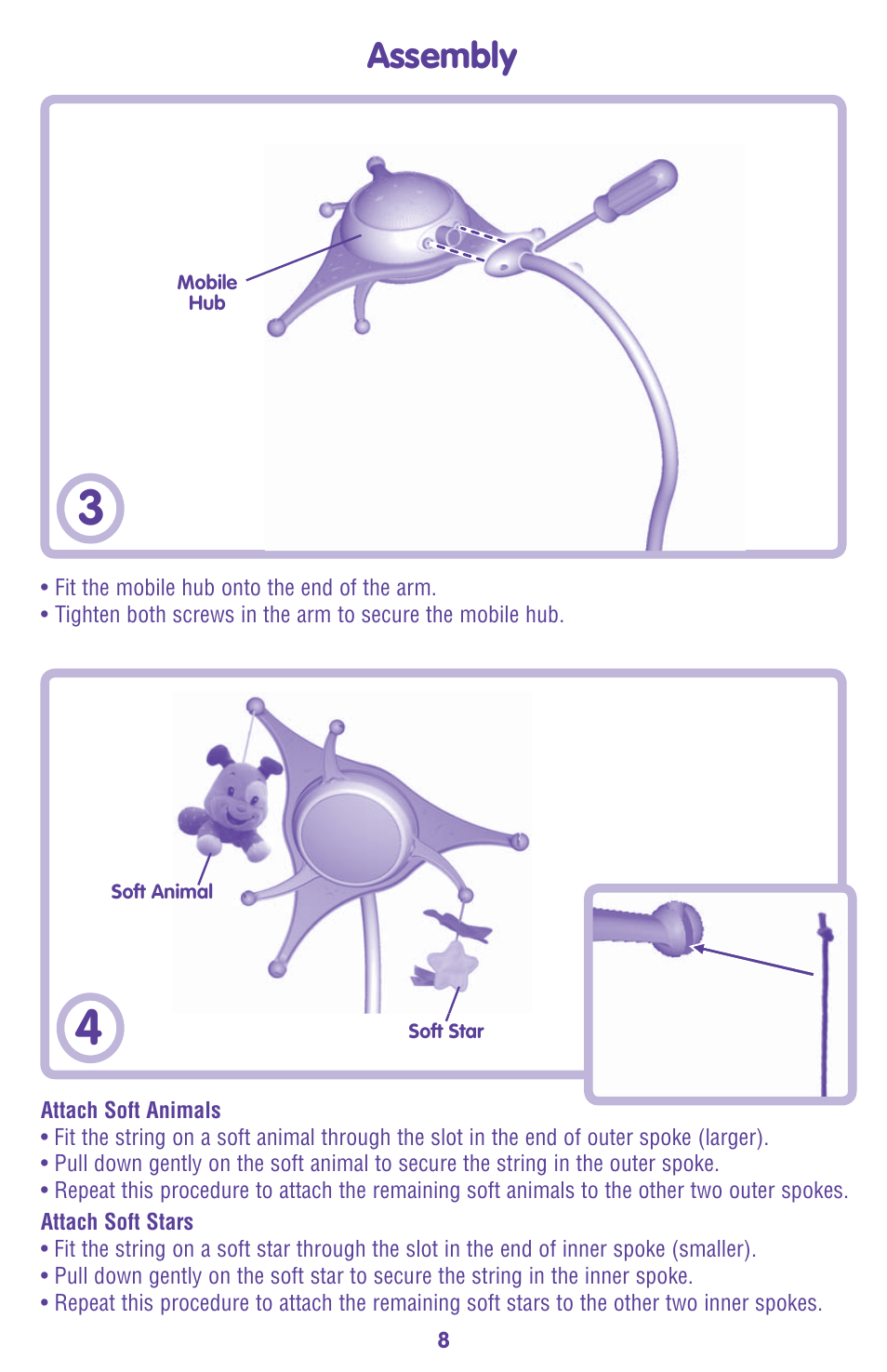 Assembly | Fisher-Price L7334 User Manual | Page 8 / 12