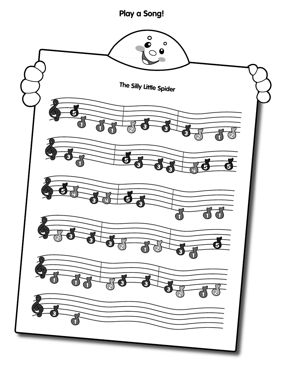 Play a song | Fisher-Price J9632 User Manual | Page 3 / 5