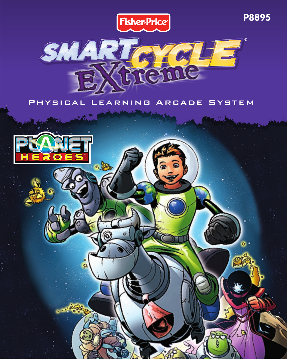 Fisher-Price SMART CYCLE EXTREME P8895 User Manual | 20 pages