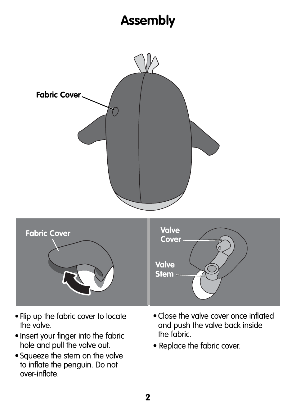 Assembly | Fisher-Price M4046 User Manual | Page 2 / 6
