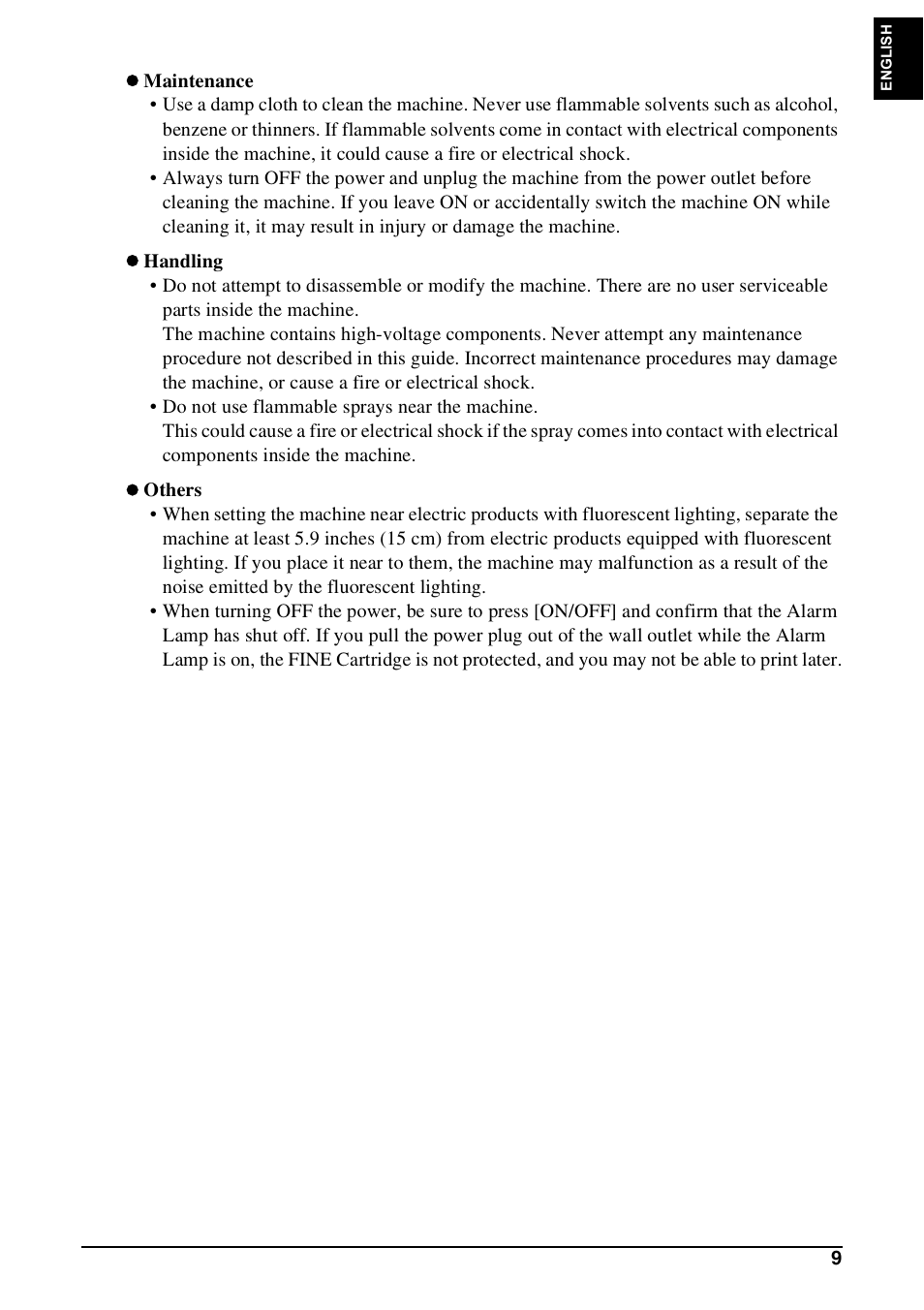 Canon Pixma MP 190 User Manual | Page 11 / 396