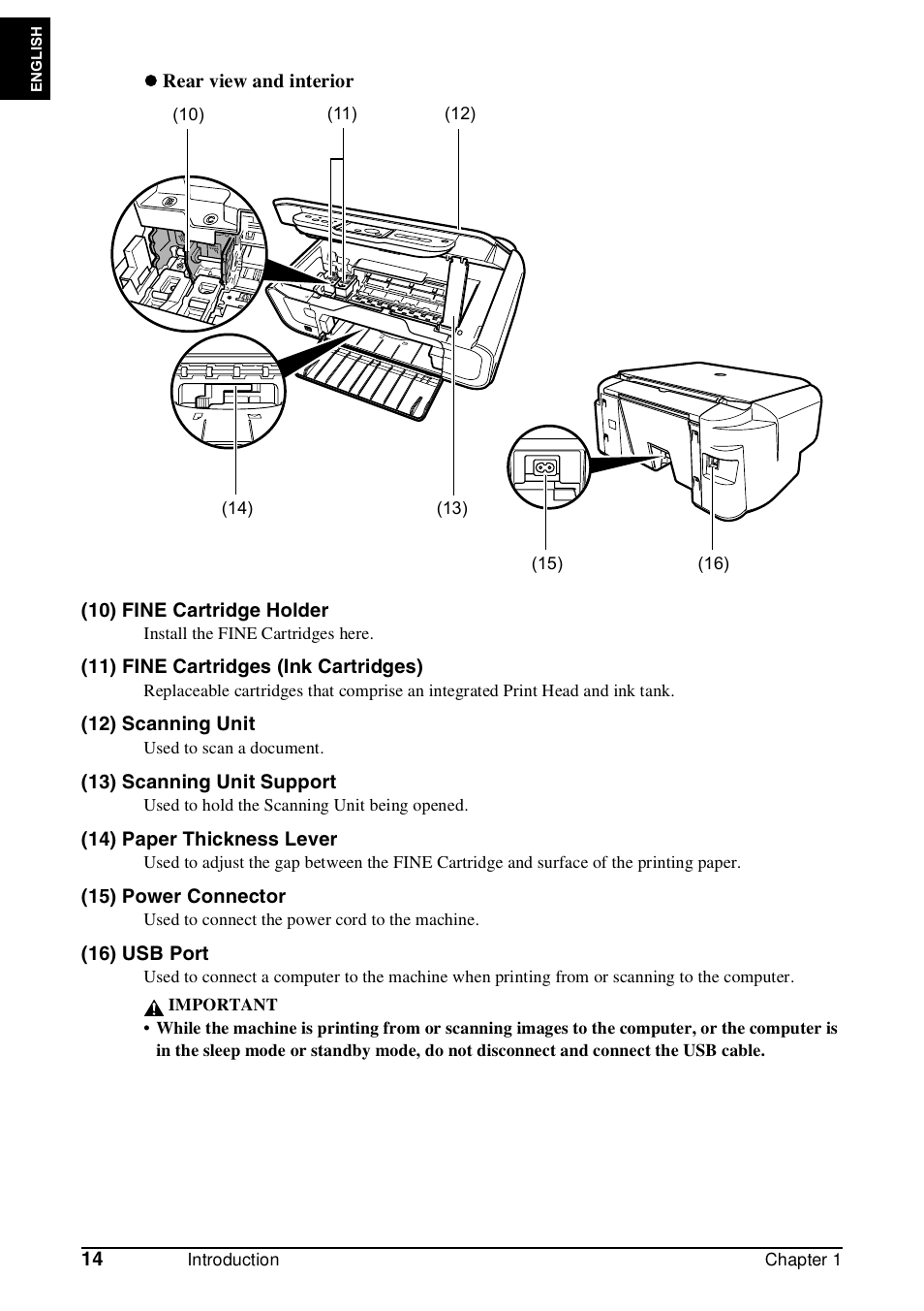Canon Pixma MP 190 User Manual | Page 16 / 396