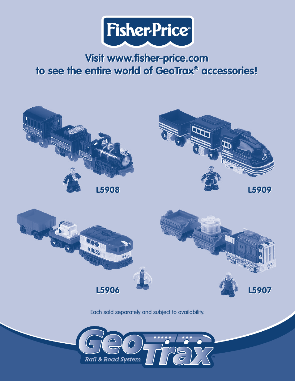 Fisher-Price L5908 User Manual | 4 pages