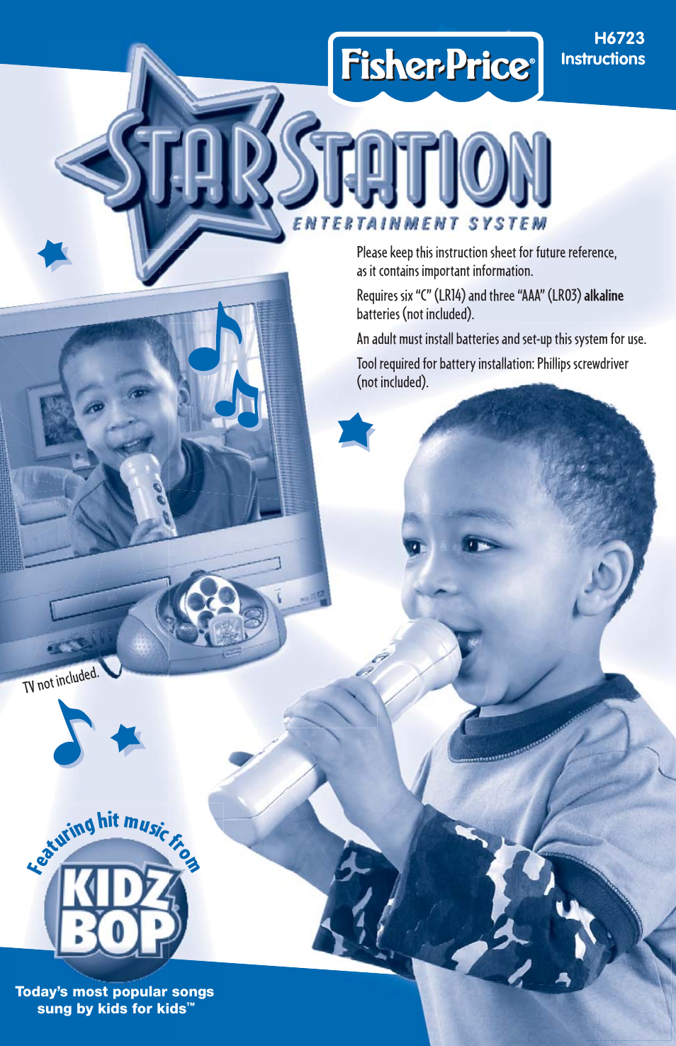 Fisher-Price H6723 User Manual | 12 pages