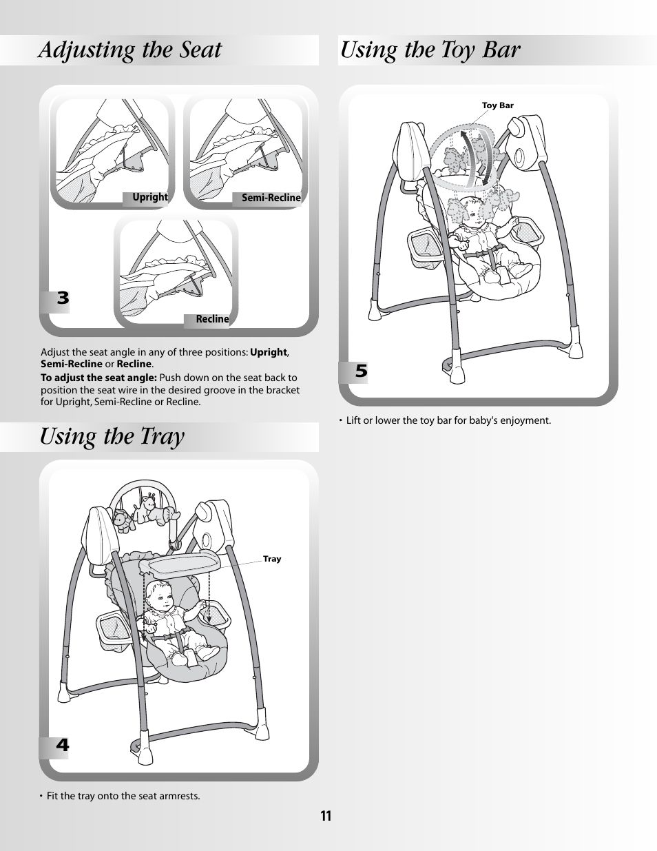 Fisher-Price B2108 User Manual | Page 11 / 16