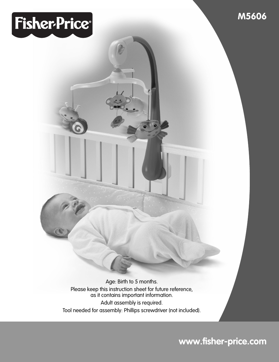 Fisher-Price M5606 User Manual | 4 pages