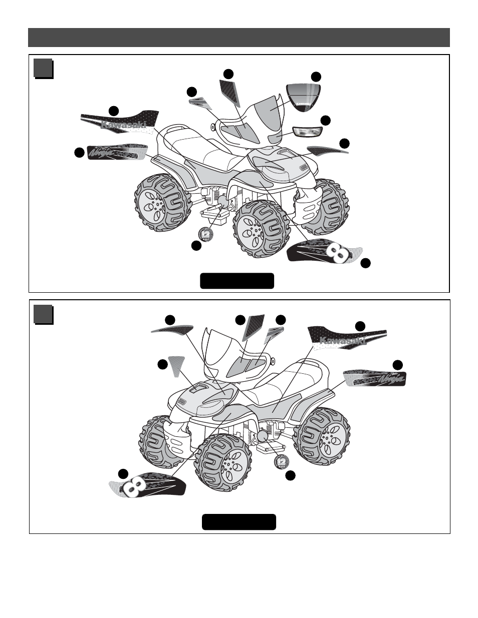 Label decoration | Fisher-Price 73690 User Manual | Page 16 / 28