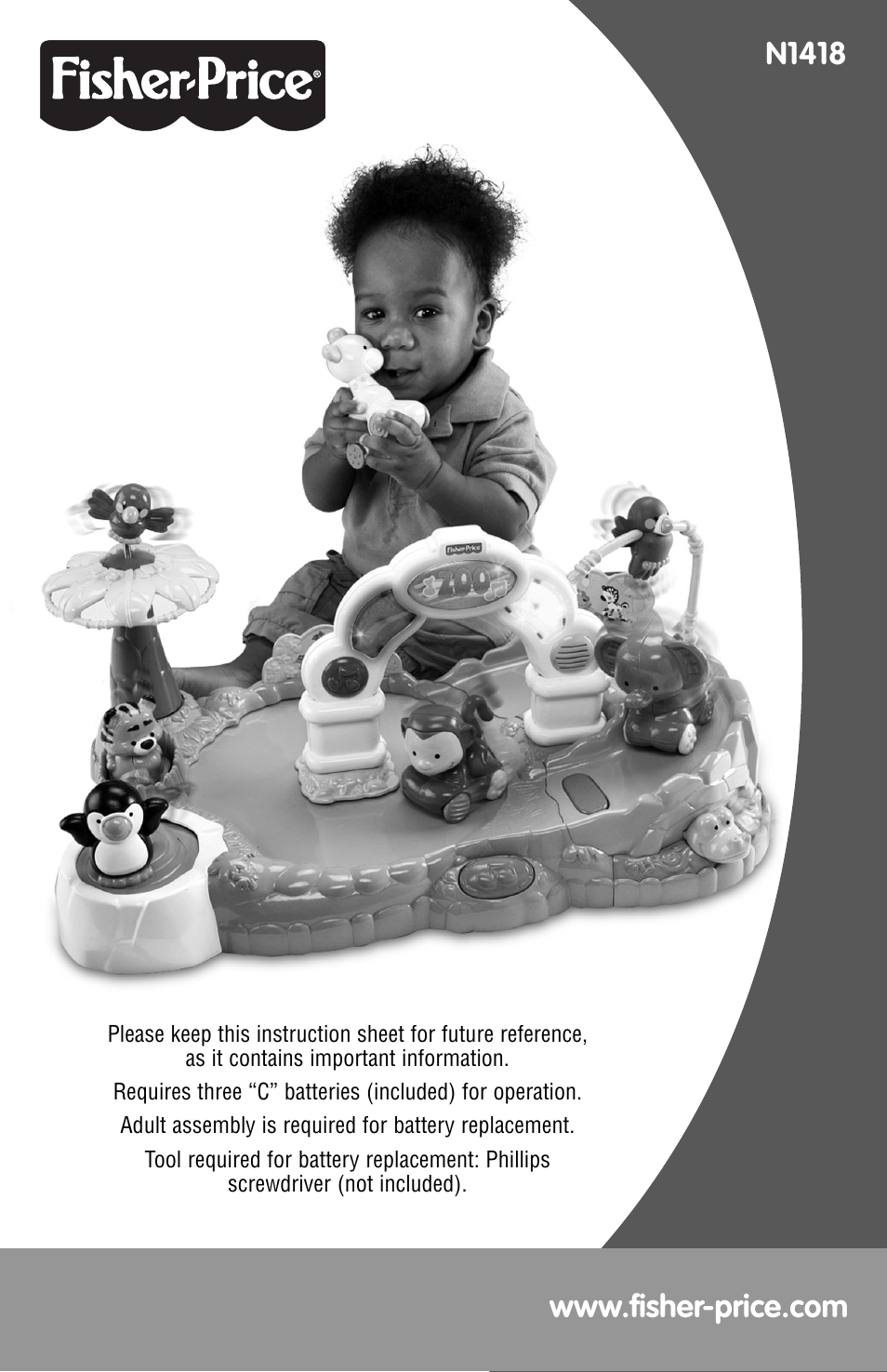 Fisher-Price N1418 User Manual | 6 pages