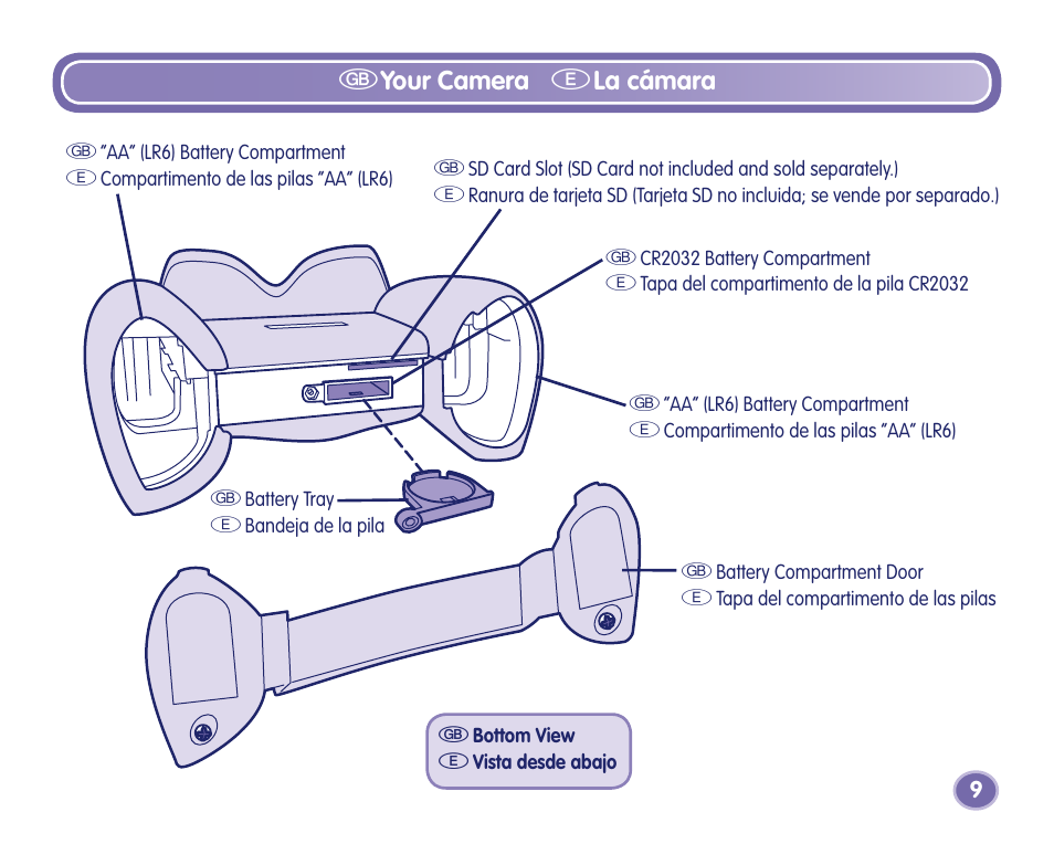 Gyour camera ela cámara | Fisher-Price Camera User Manual | Page 9 / 32