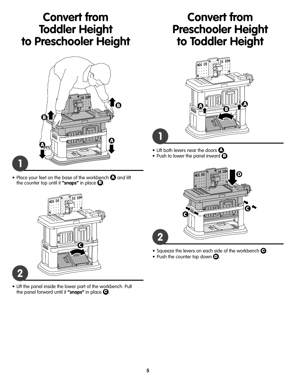 Fisher-Price V8601 User Manual | Page 5 / 6