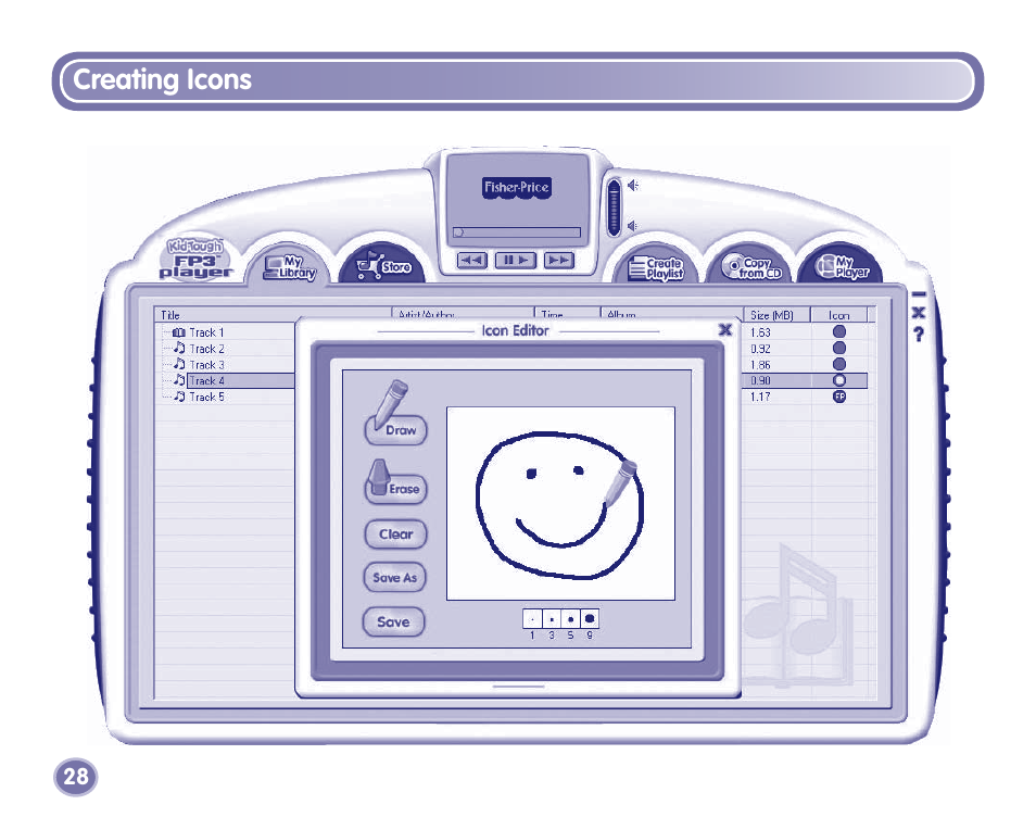 Fisher-Price KID TOUGH K3420 User Manual | Page 28 / 44