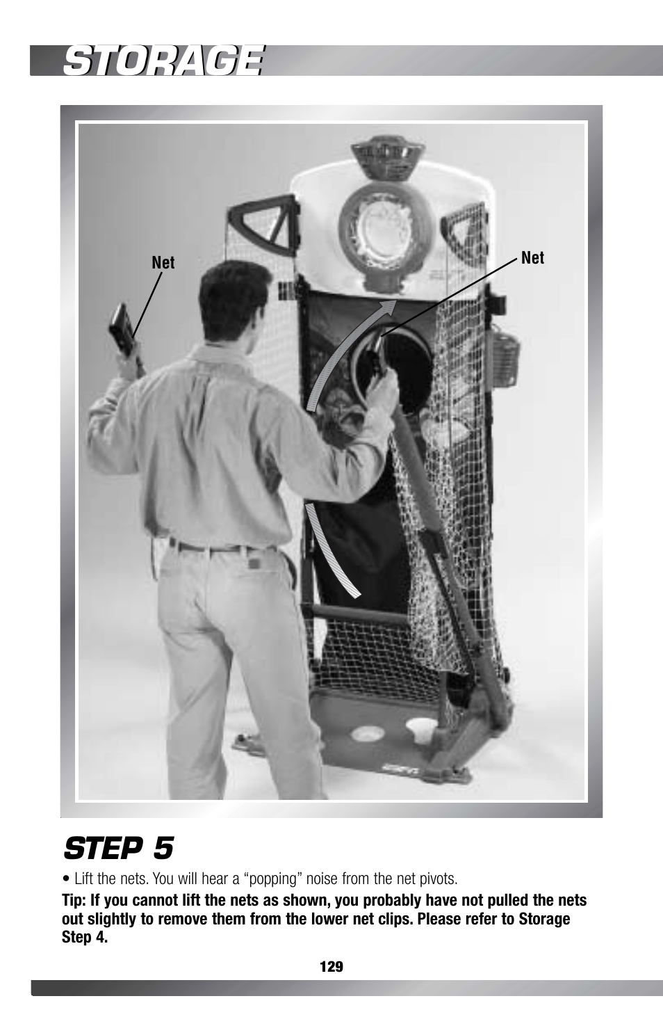Storage, Step 5 | Fisher-Price GAMESTATION C4492 User Manual | Page 130 / 140