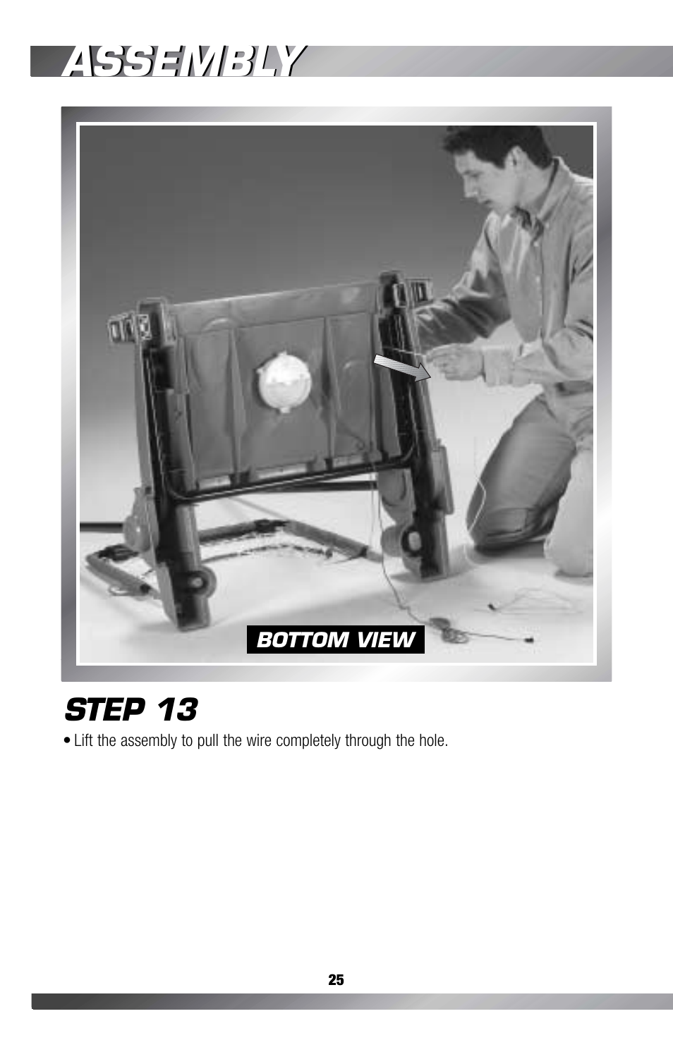 Assembly, Step 13 | Fisher-Price GAMESTATION C4492 User Manual | Page 26 / 140