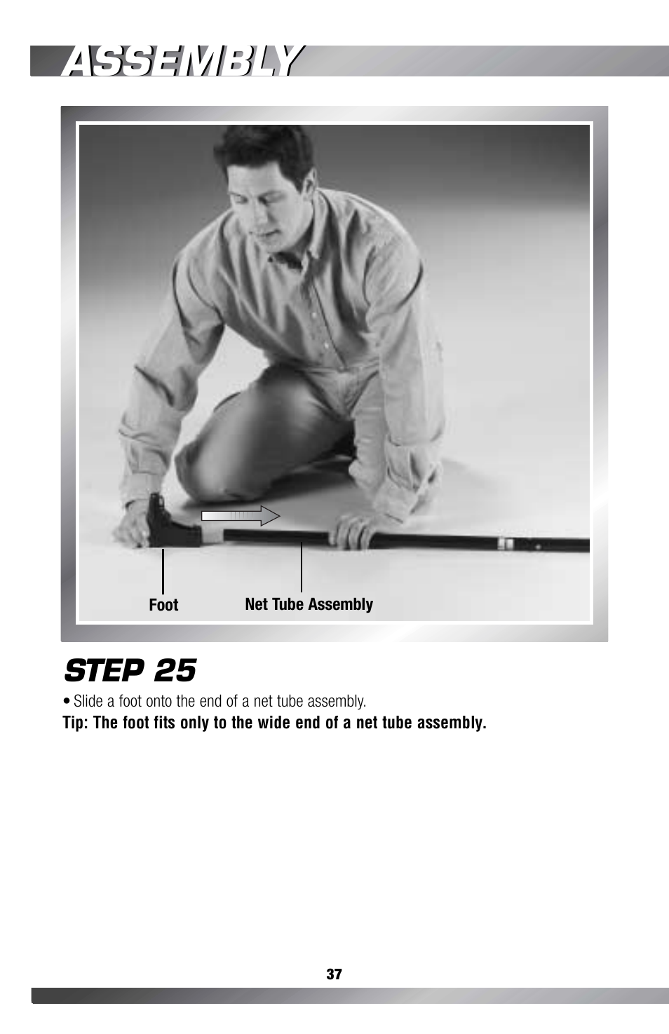 Assembly, Step 25 | Fisher-Price GAMESTATION C4492 User Manual | Page 38 / 140