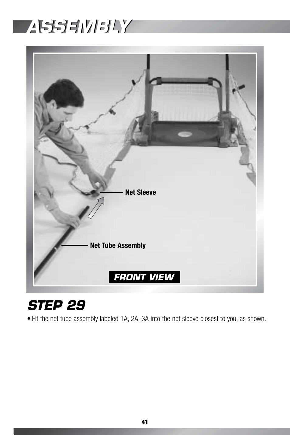 Assembly, Step 29 | Fisher-Price GAMESTATION C4492 User Manual | Page 42 / 140