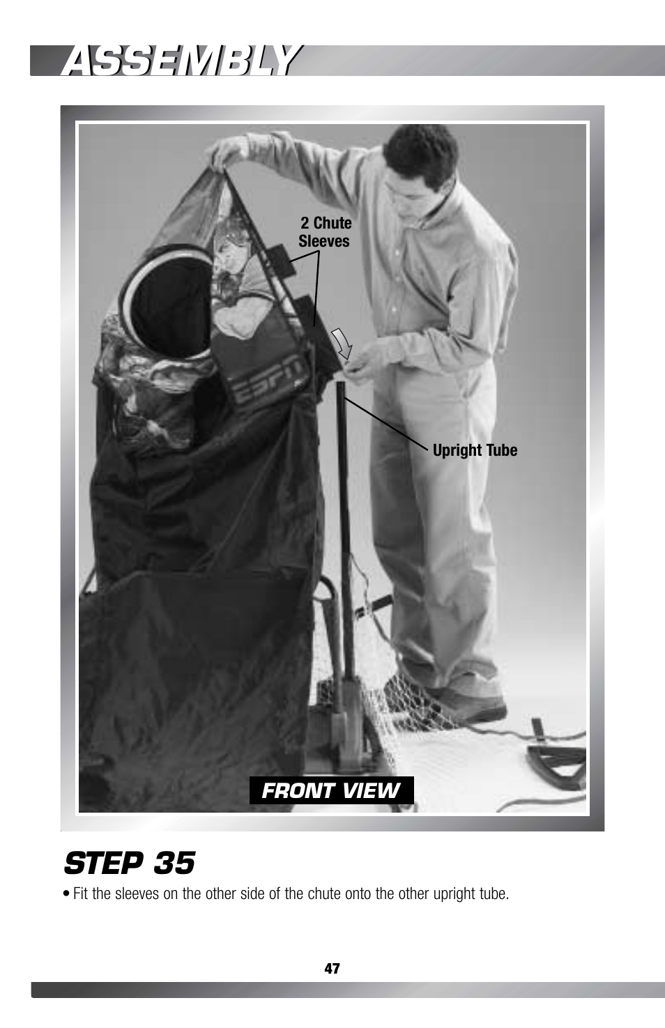Assembly, Step 35 | Fisher-Price GAMESTATION C4492 User Manual | Page 48 / 140