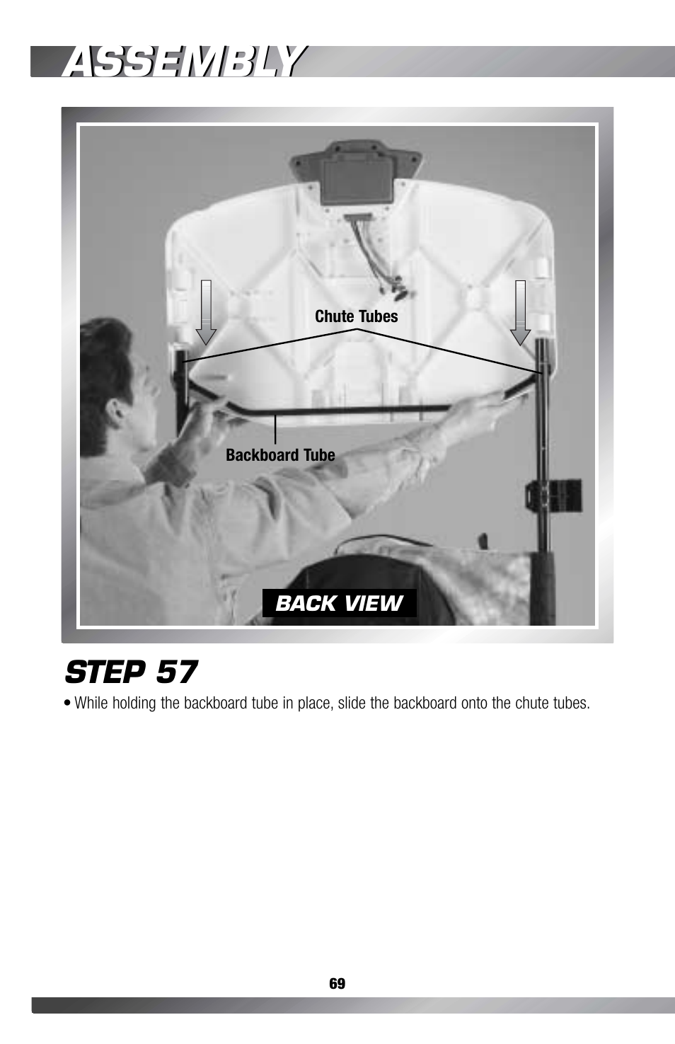 Assembly, Step 57 | Fisher-Price GAMESTATION C4492 User Manual | Page 70 / 140