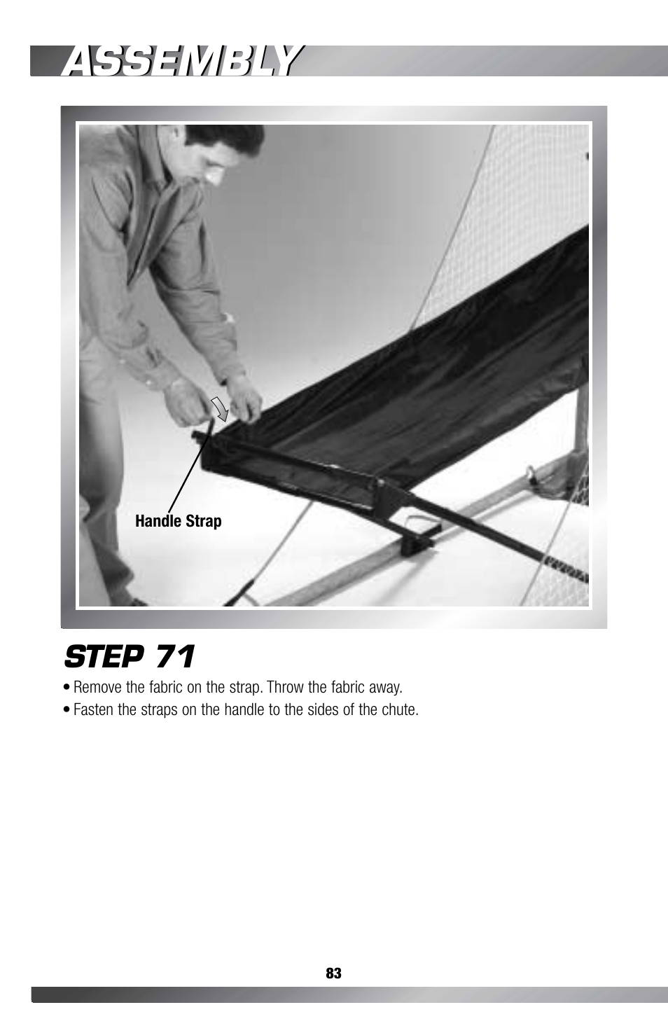 Assembly, Step 71 | Fisher-Price GAMESTATION C4492 User Manual | Page 84 / 140