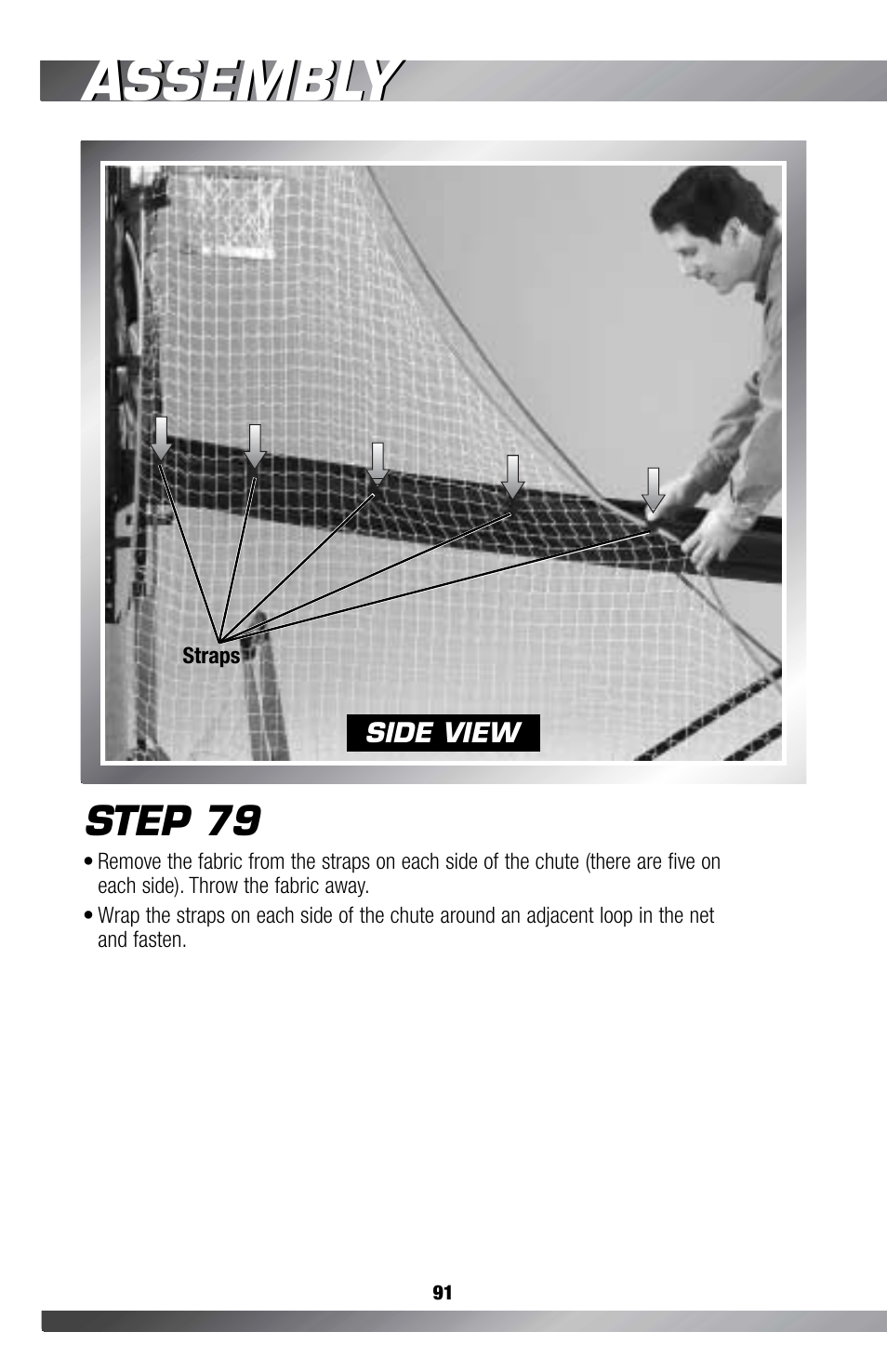 Assembly, Step 79 | Fisher-Price GAMESTATION C4492 User Manual | Page 92 / 140