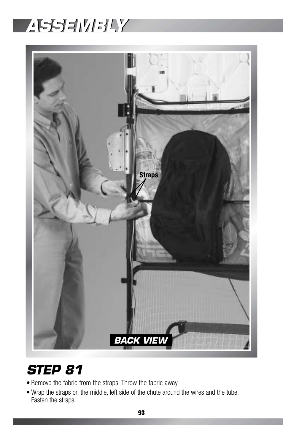 Assembly, Step 81 | Fisher-Price GAMESTATION C4492 User Manual | Page 94 / 140