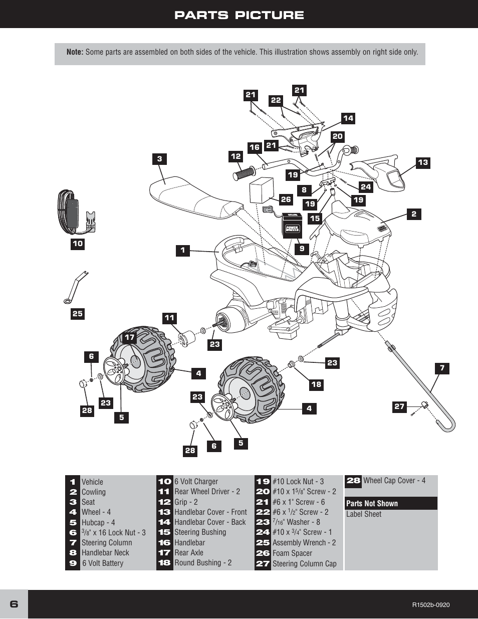 Fisher-Price TRAIL RAIDER R1502 User Manual | Page 6 / 24