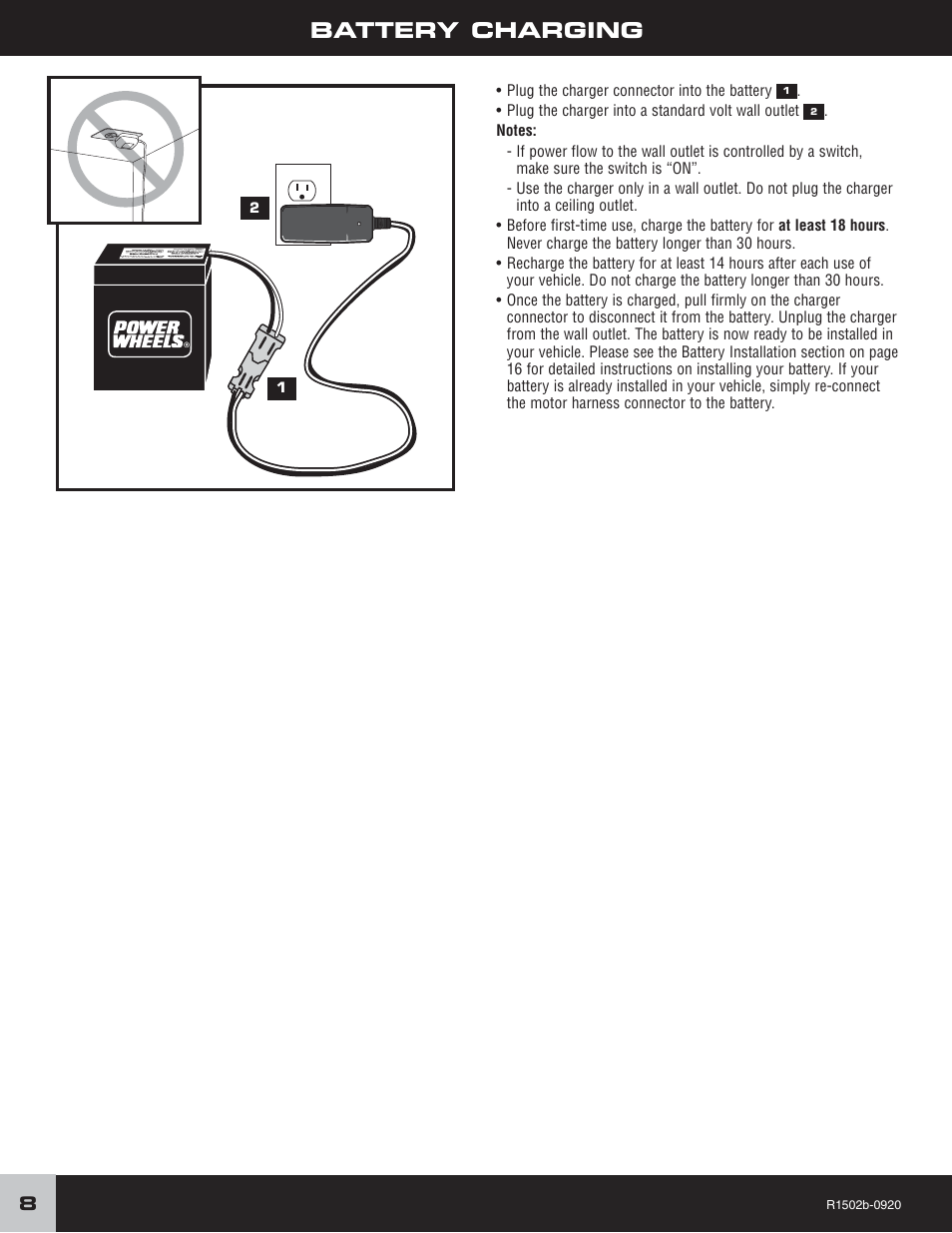 Fisher-Price TRAIL RAIDER R1502 User Manual | Page 8 / 24