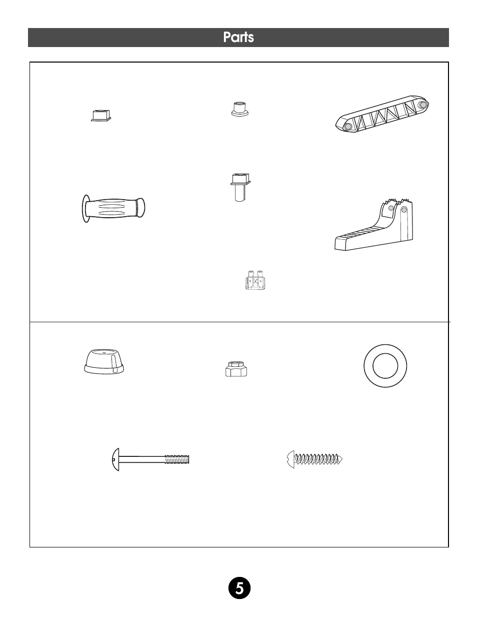 Parts | Fisher-Price LIL KAWASAKI 76937 User Manual | Page 5 / 28