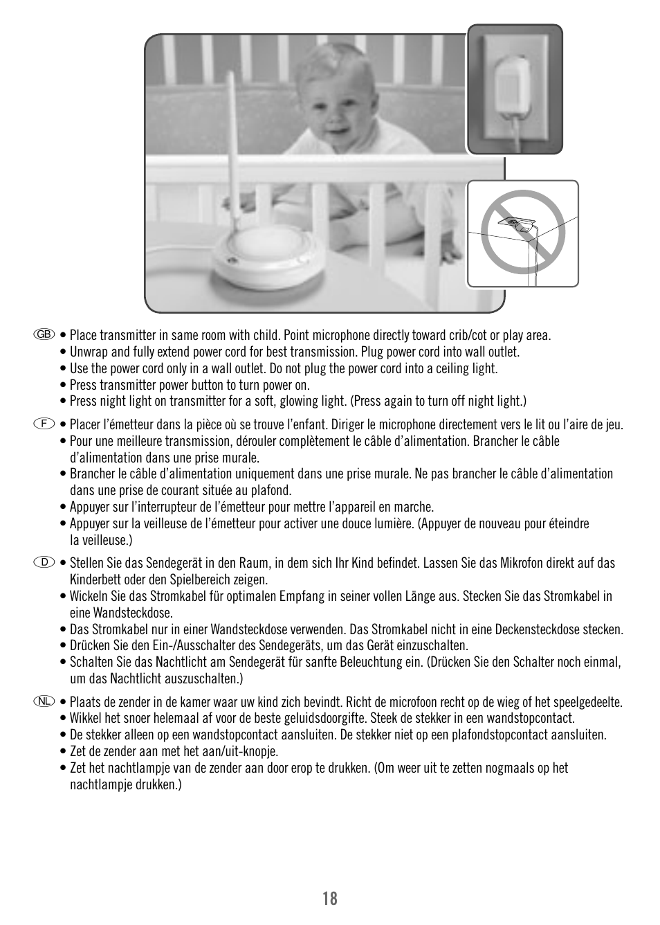 Fisher-Price M7933 User Manual | Page 18 / 76