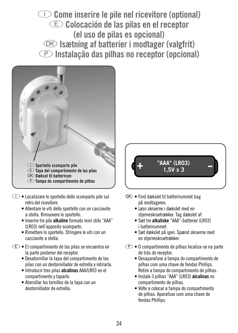 Fisher-Price M7933 User Manual | Page 34 / 76