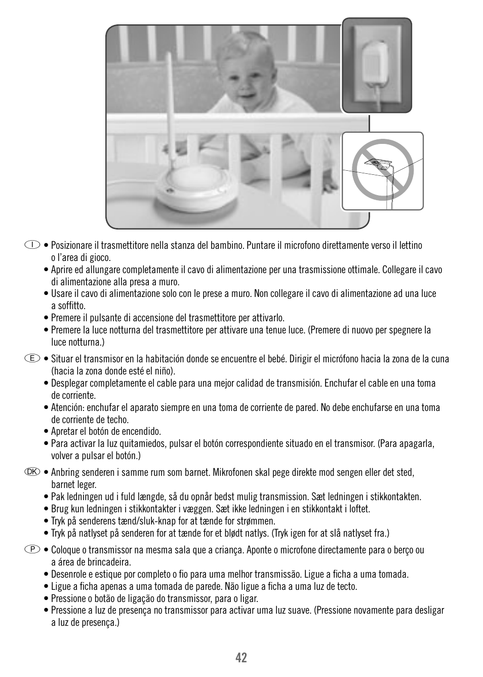 Fisher-Price M7933 User Manual | Page 42 / 76