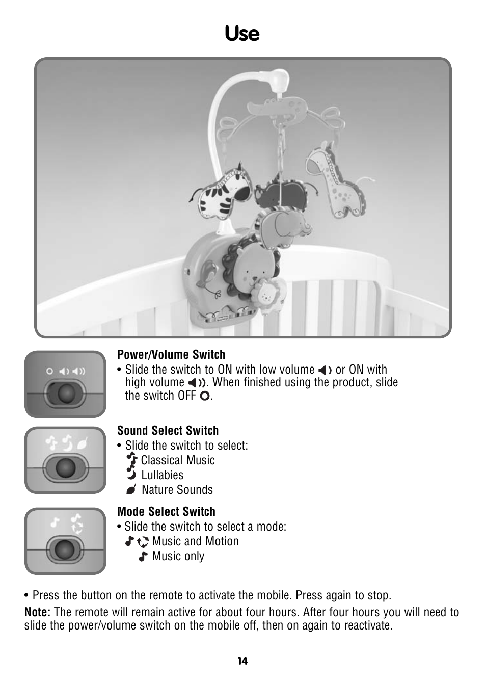 Fisher-Price T6340 User Manual | Page 14 / 16