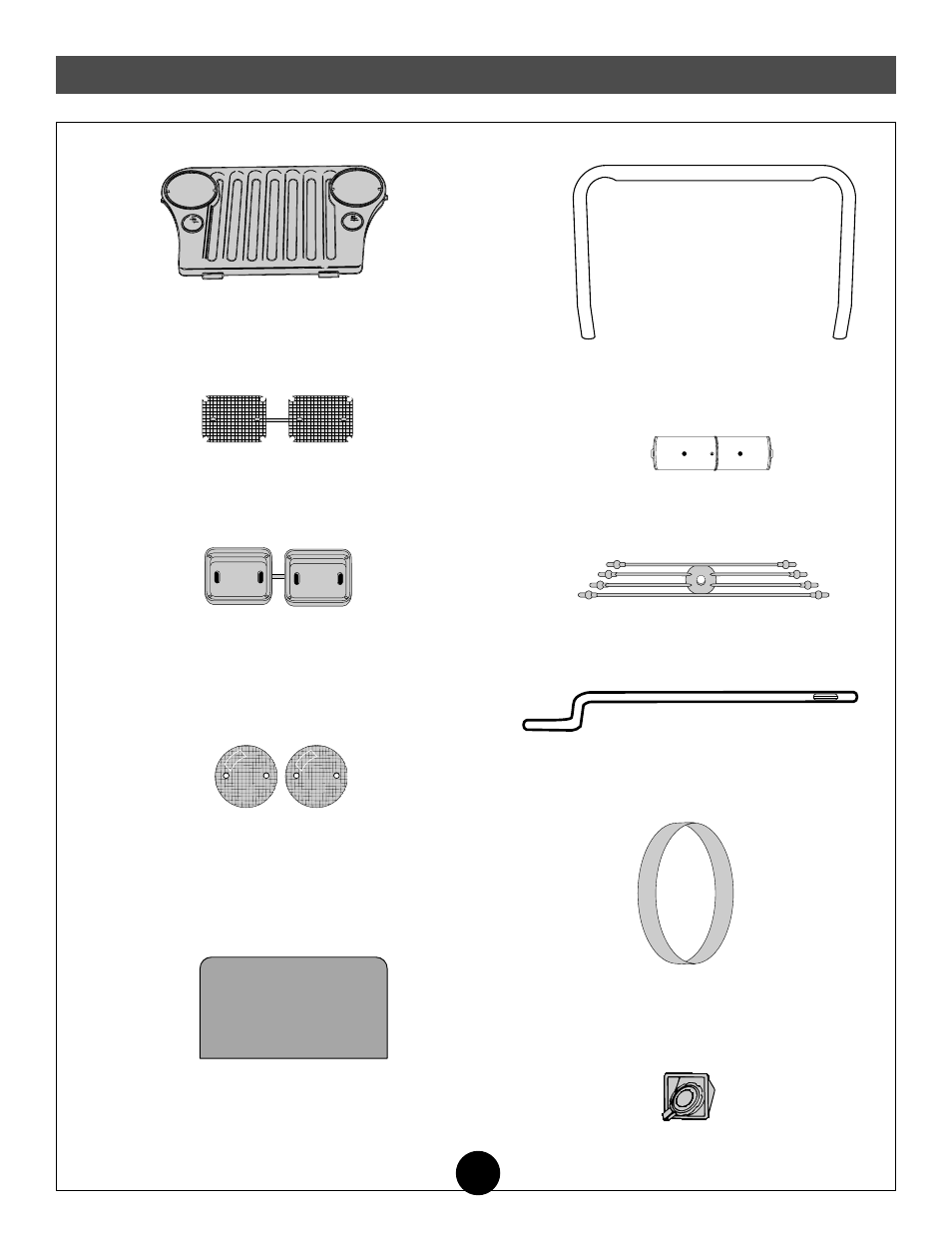Parts | Fisher-Price CAMP BARBIE 74780 User Manual | Page 5 / 28