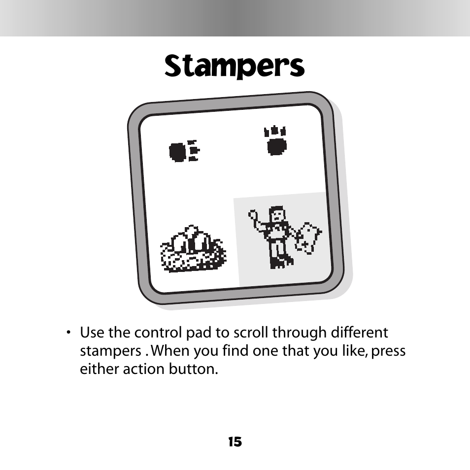 Stampers | Fisher-Price DINORAPTER C6503 User Manual | Page 15 / 28