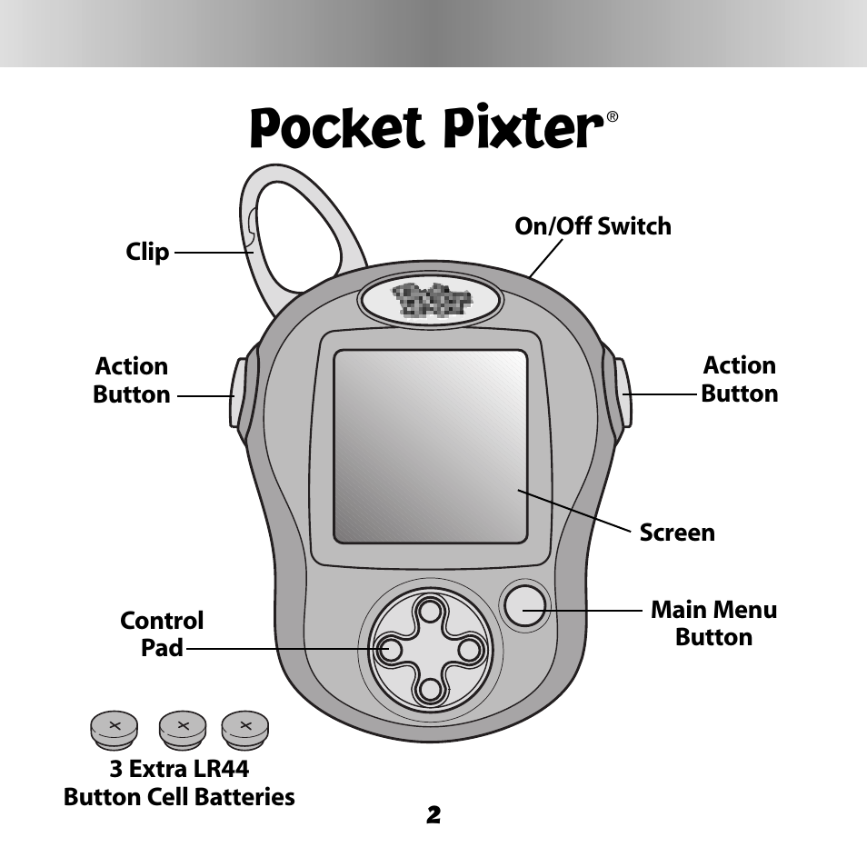 Pocket pixter | Fisher-Price DINORAPTER C6503 User Manual | Page 2 / 28