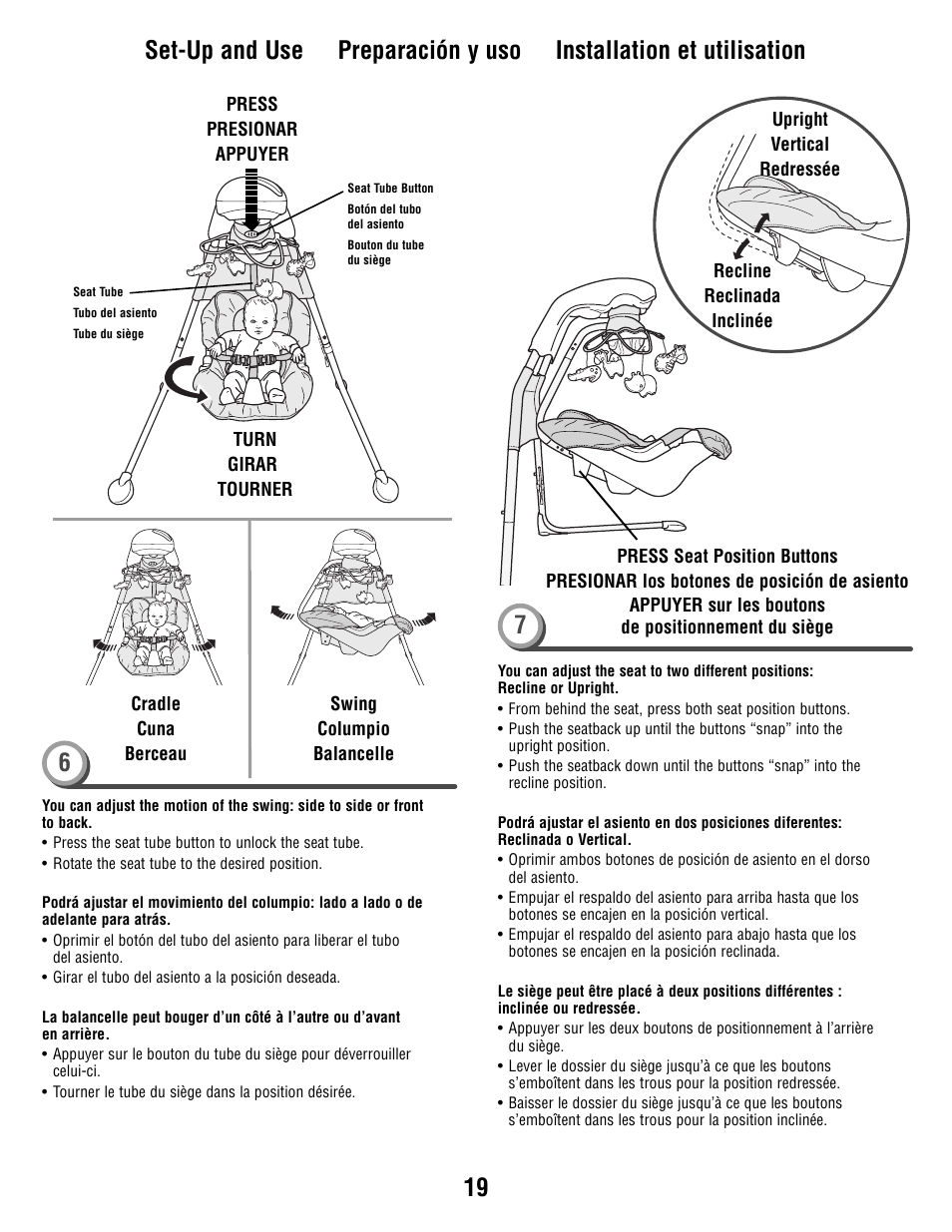 Fisher-Price V1179 User Manual | Page 19 / 24