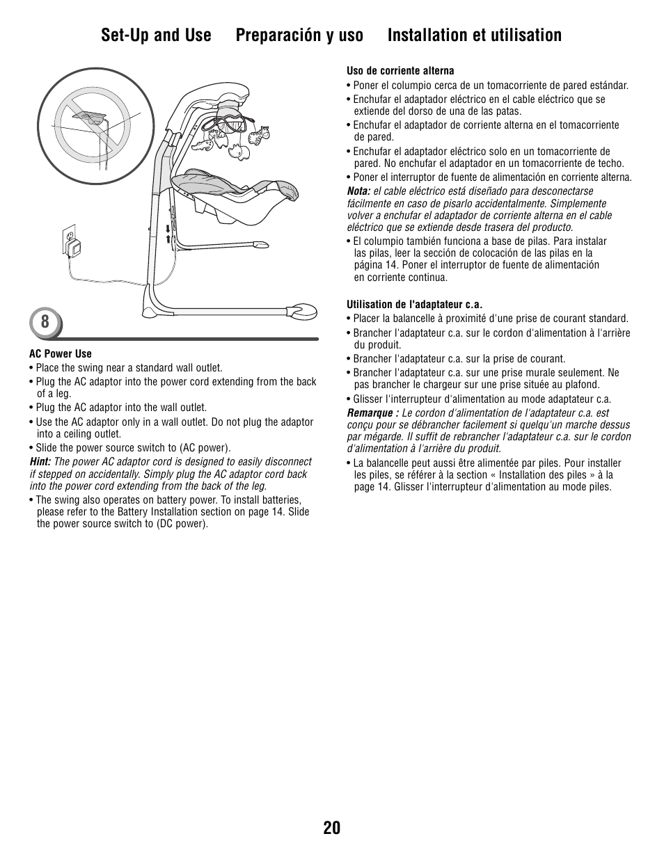 Fisher-Price V1179 User Manual | Page 20 / 24