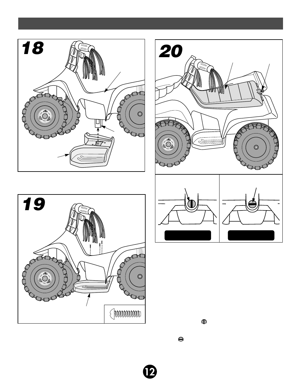 Assembly | Fisher-Price BARBIE SONGBIRD 76922 User Manual | Page 12 / 27