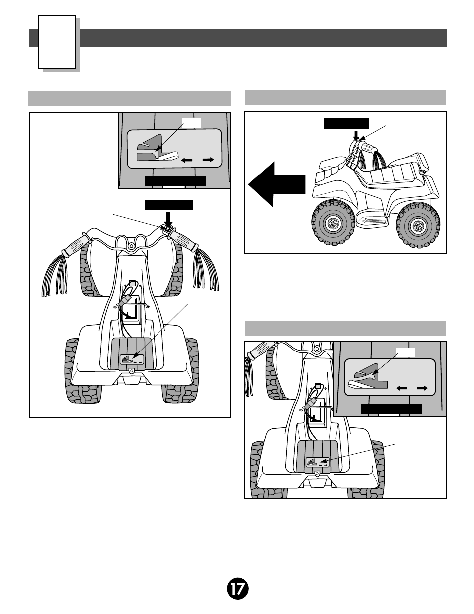 How to operate your vehicle, Motorized use, Free-wheeling fun | Fisher-Price BARBIE SONGBIRD 76922 User Manual | Page 17 / 27