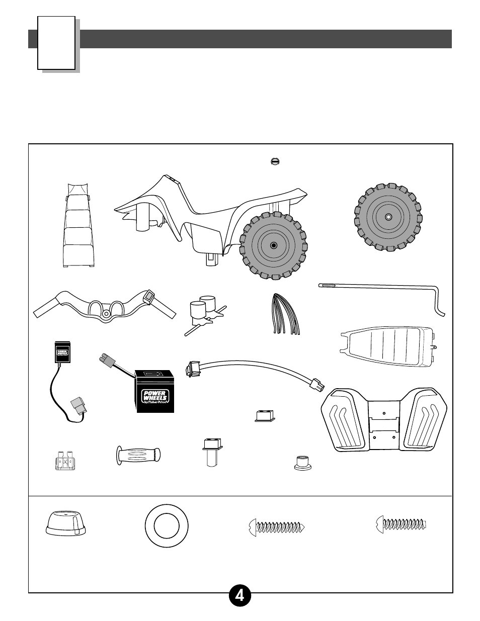 Parts | Fisher-Price BARBIE SONGBIRD 76922 User Manual | Page 4 / 27