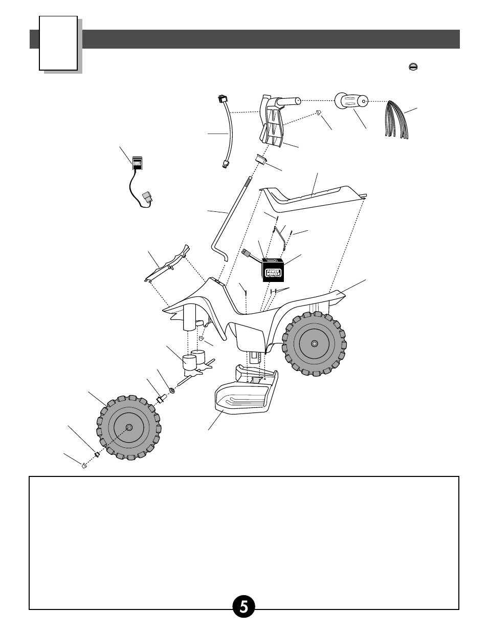 Parts diagram | Fisher-Price BARBIE SONGBIRD 76922 User Manual | Page 5 / 27