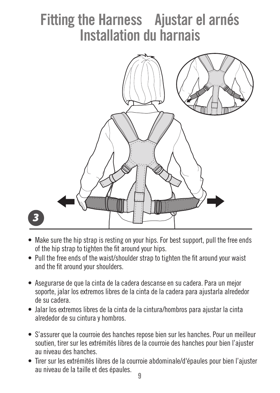 Fisher-Price FALL HAZARD M1351 User Manual | Page 9 / 40