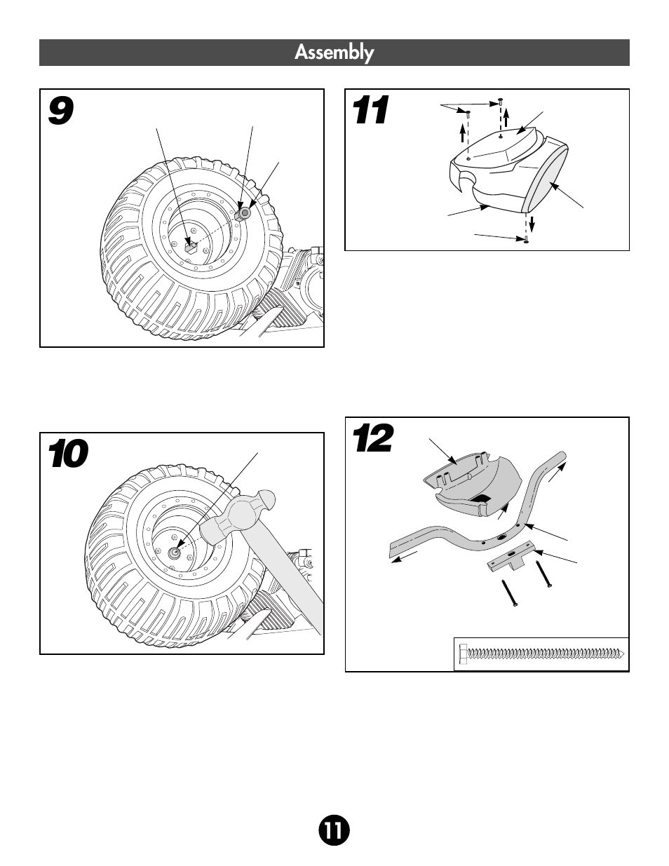 Assembly | Fisher-Price 78475 User Manual | Page 11 / 27