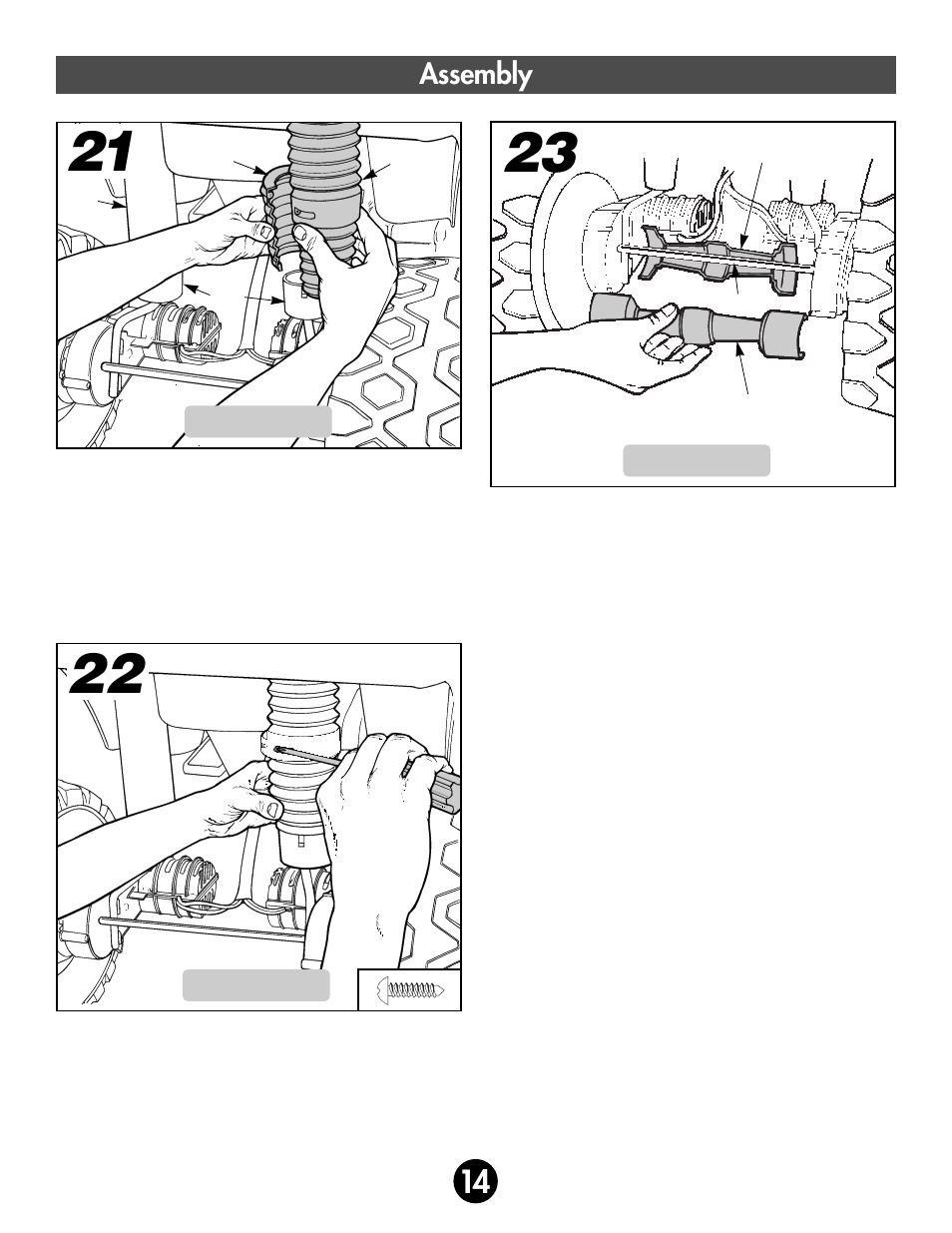 Assembly | Fisher-Price 78475 User Manual | Page 14 / 27