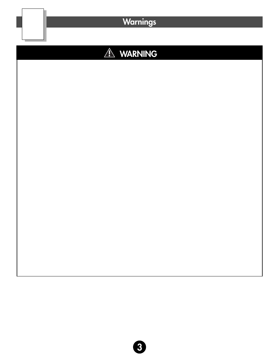 Warning, Warnings | Fisher-Price 78475 User Manual | Page 3 / 27