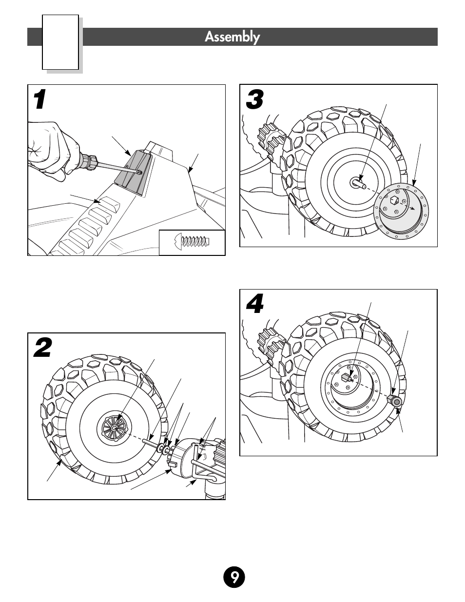 Assembly | Fisher-Price 78475 User Manual | Page 9 / 27