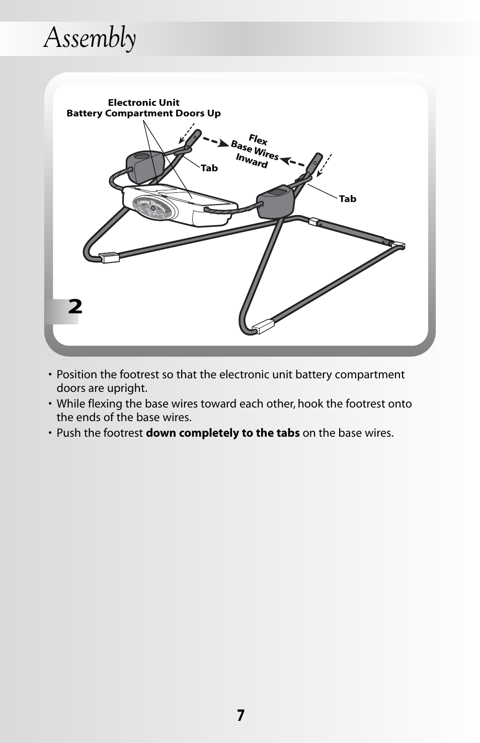 Assembly | Fisher-Price OCEAN WONDERS 79030 User Manual | Page 7 / 20