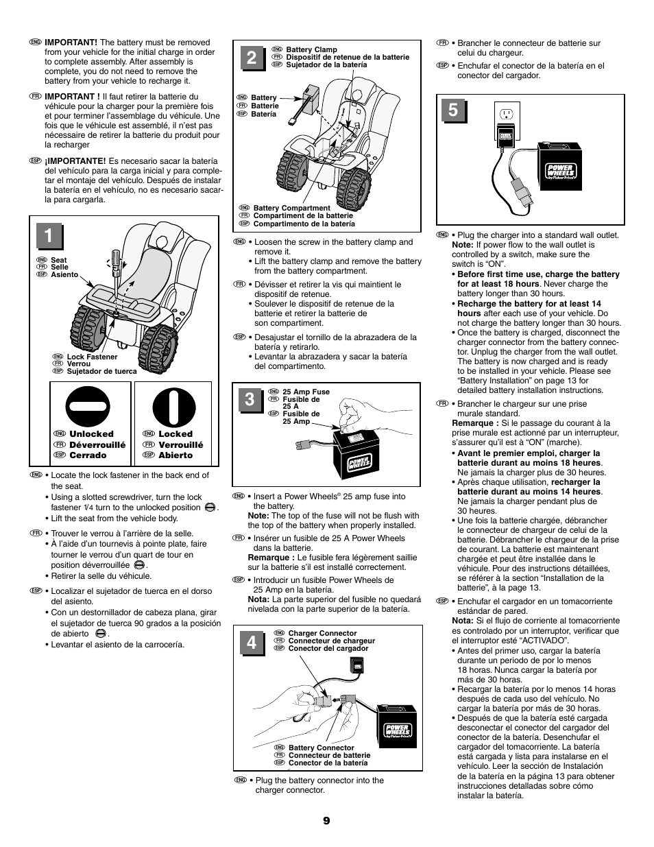 Fisher-Price B2225 User Manual | Page 9 / 28