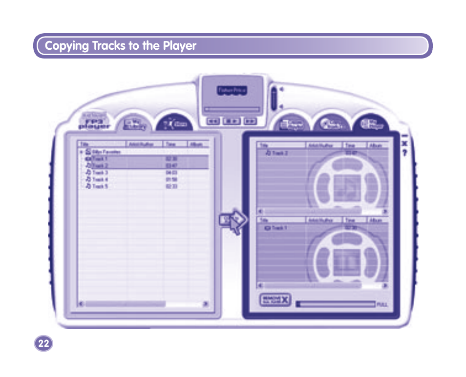 Fisher-Price Kid-Tough Fp3 Player M2814 User Manual | Page 22 / 40